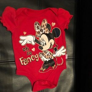 Minnie Mouse onesie